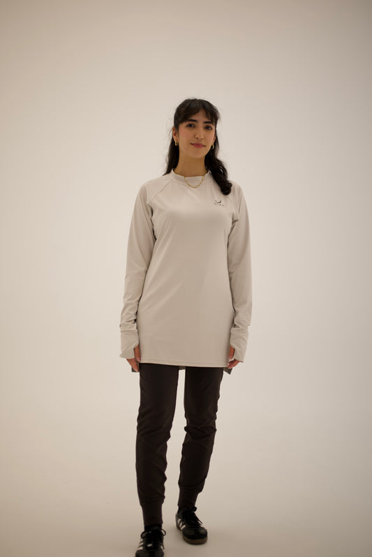 Inayah Modest Pilates Top Cream