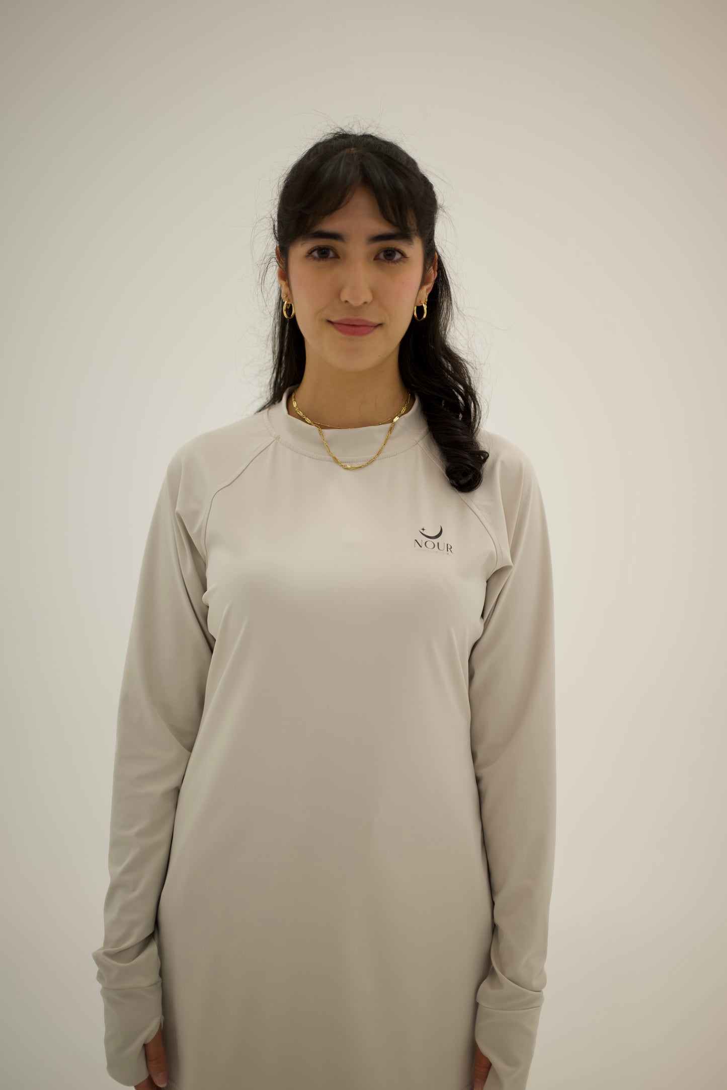 Inayah Modest Pilates Top Cream