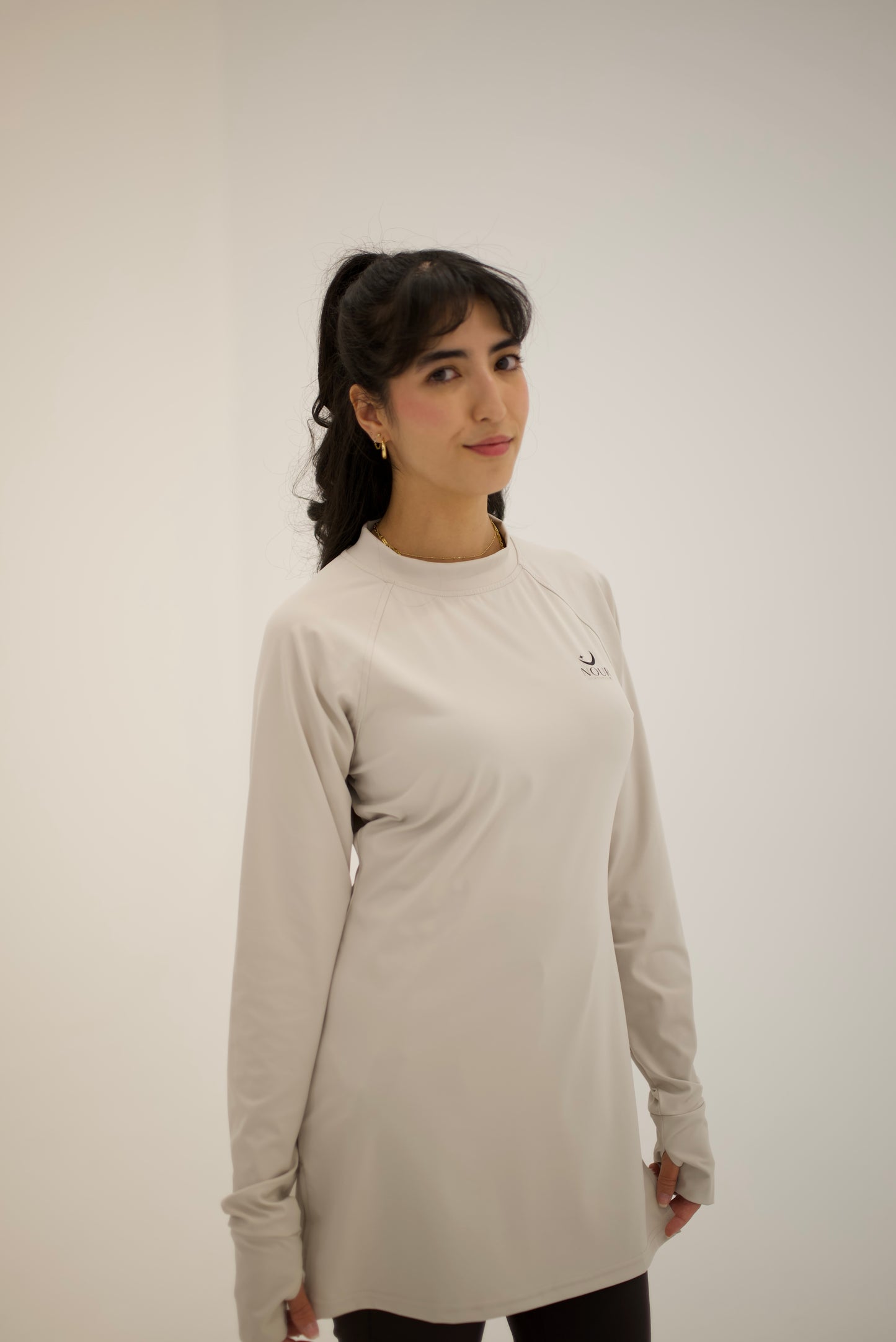 Inayah Modest Pilates Top Cream