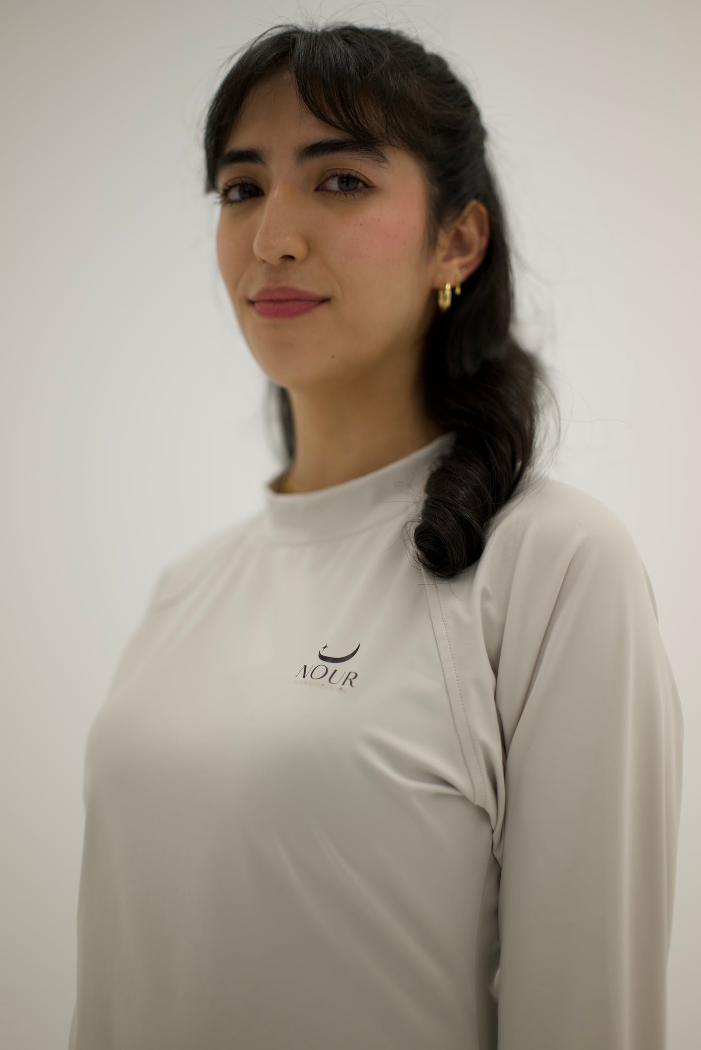 Inayah Modest Pilates Top Cream