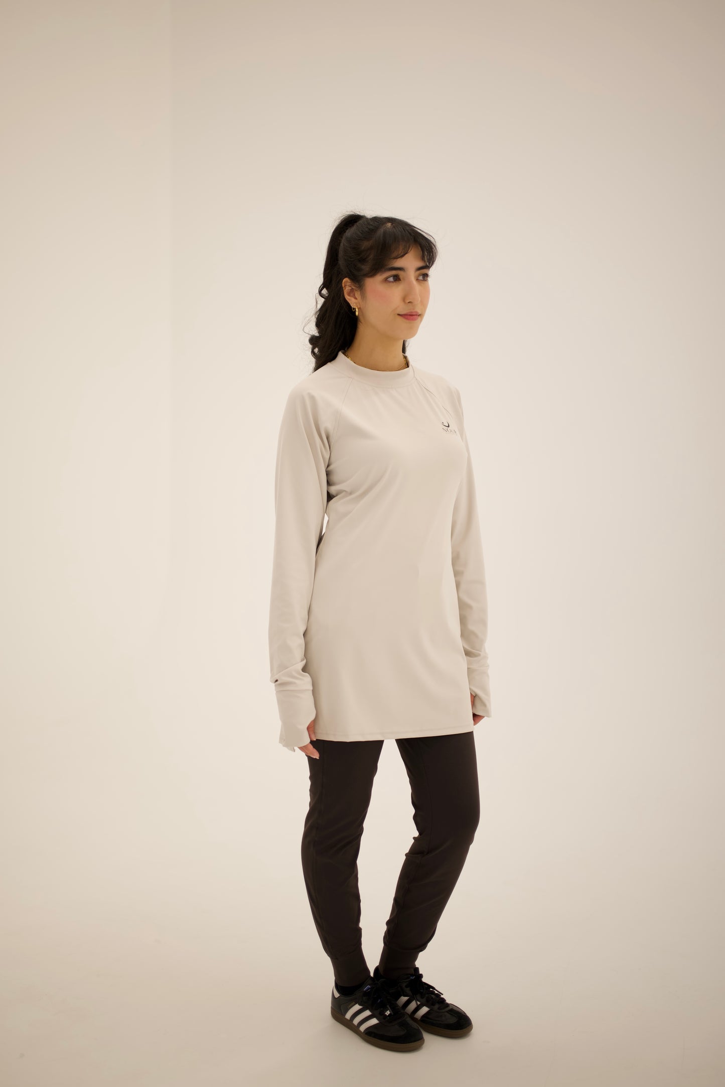 Inayah Modest Pilates Top Cream