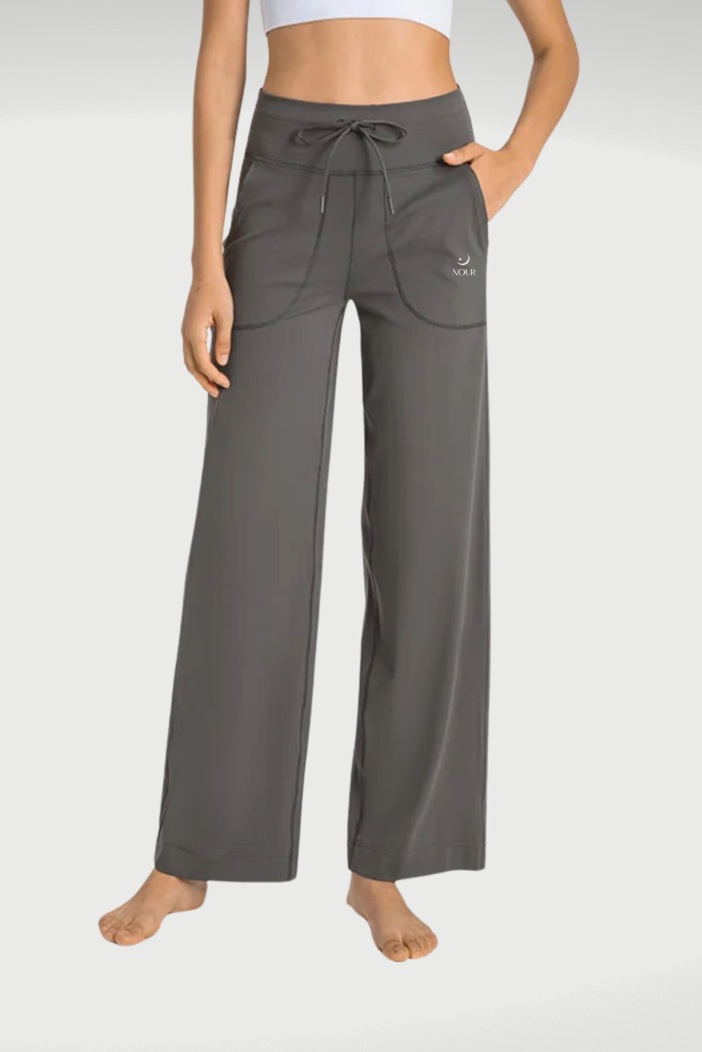 Aria Grey Yoga Pants