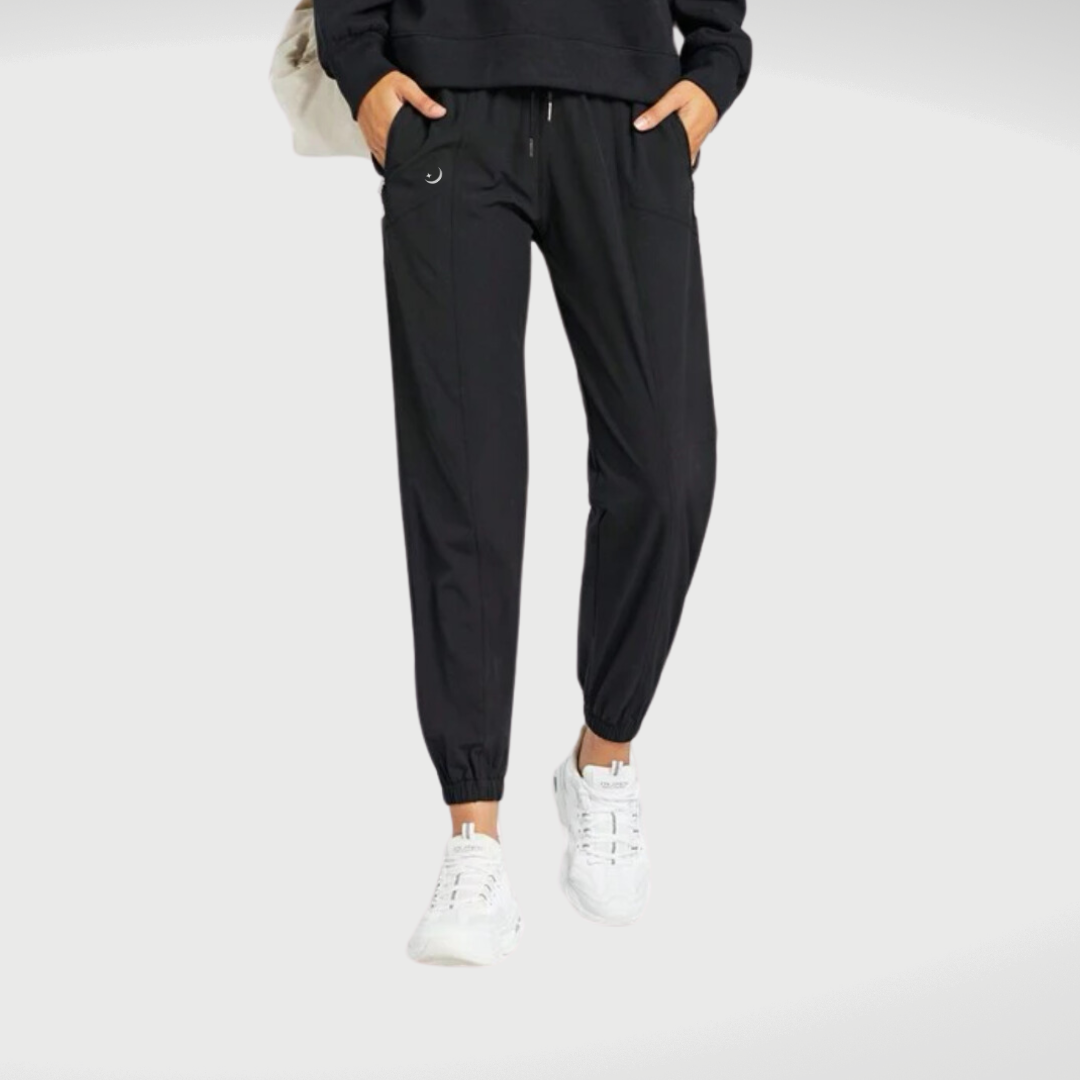 Lina Black Pace Joggers