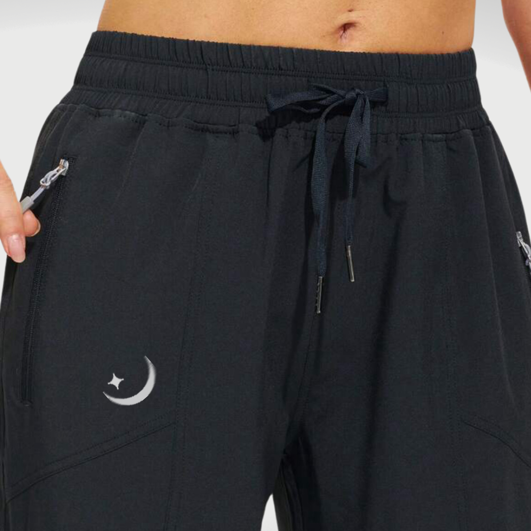 Lina Black Pace Joggers