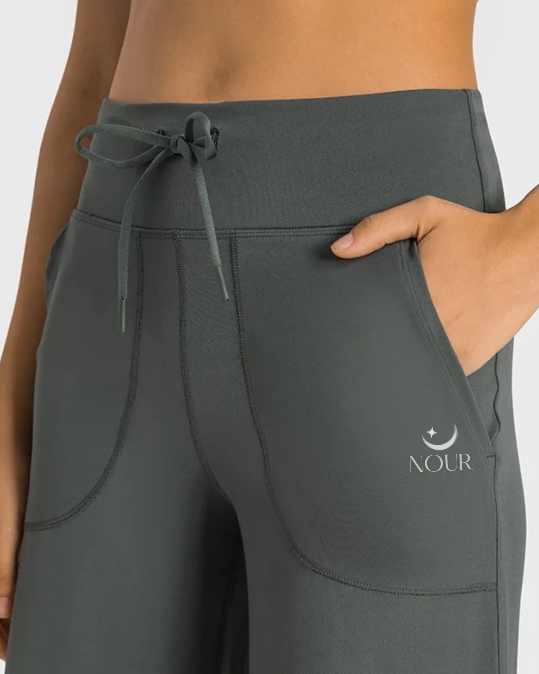Aria Grey Yoga Pants